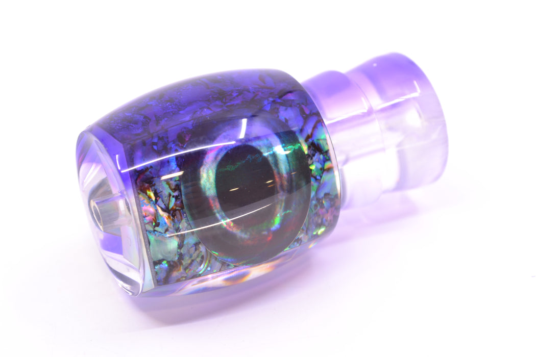 Moyes Lures S&P MOP Purple Back Taxi Eyes Small Secret 9" 1.2oz