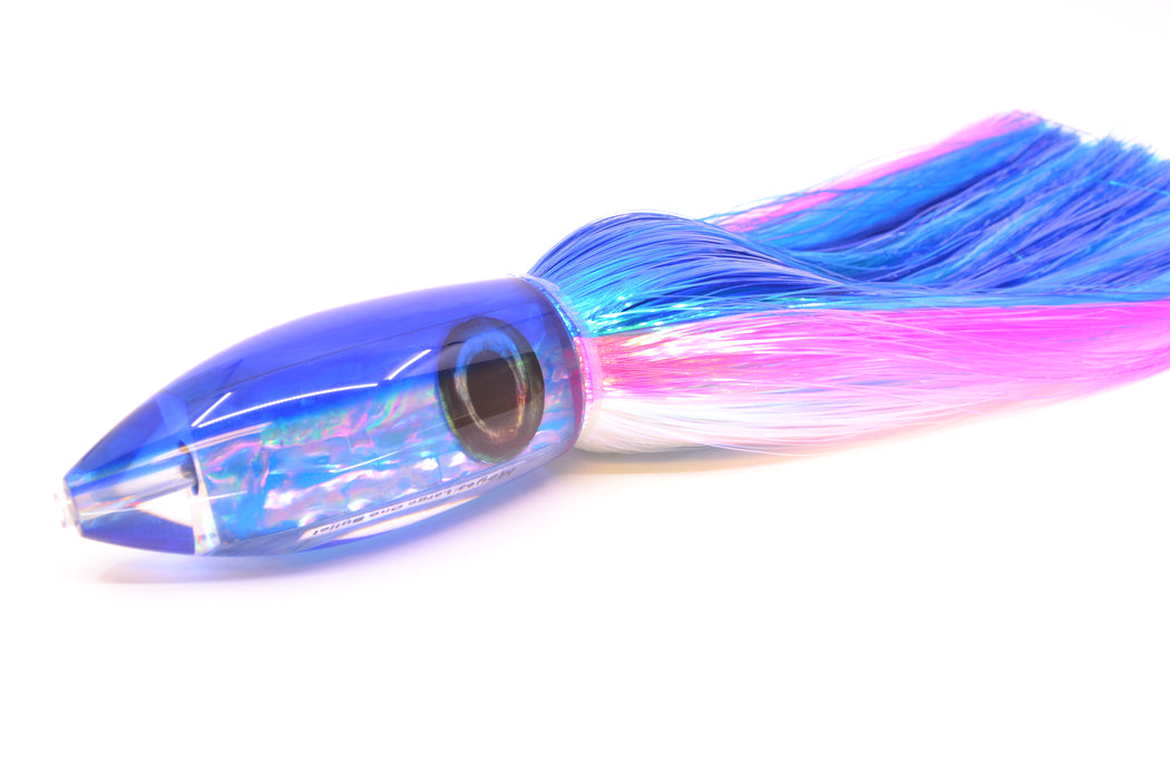 Moyes Lures Blue Awabi Blue Back Large Ono Bullet 14" 12oz EZ Flash Blue Dream