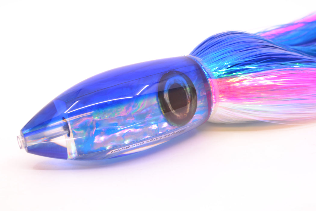 Moyes Lures Blue Awabi Blue Back Large Ono Bullet 14" 12oz EZ Flash Blue Dream