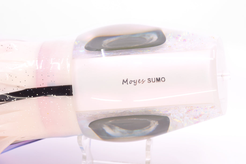 Moyes Lures Ice Rainbow Dichro White Back Taxi Eyes Sumo Teaser 27oz Skirted Gay Bob