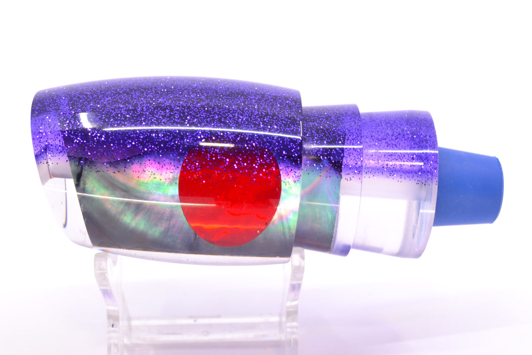 TANTRUM Lures Tahitian MOP Purple Back Red Eyes Large Bandit 12" 5.6oz GZE