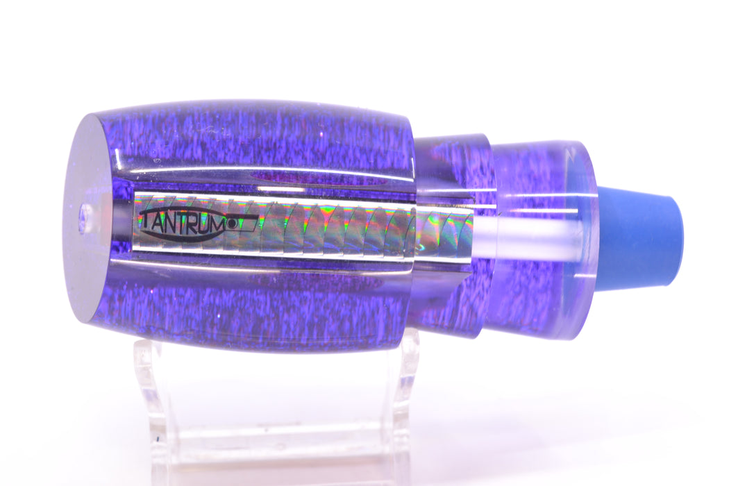 TANTRUM Lures Tahitian MOP Purple Back Red Eyes Large Bandit 12" 5.6oz GZE