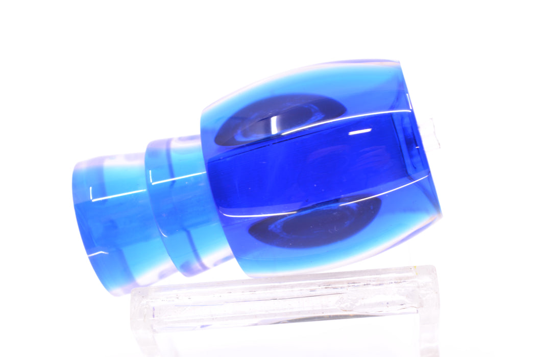 Moyes Lures White MOP Blue Back Taxi Eyes Small Secret 9" 1.2oz