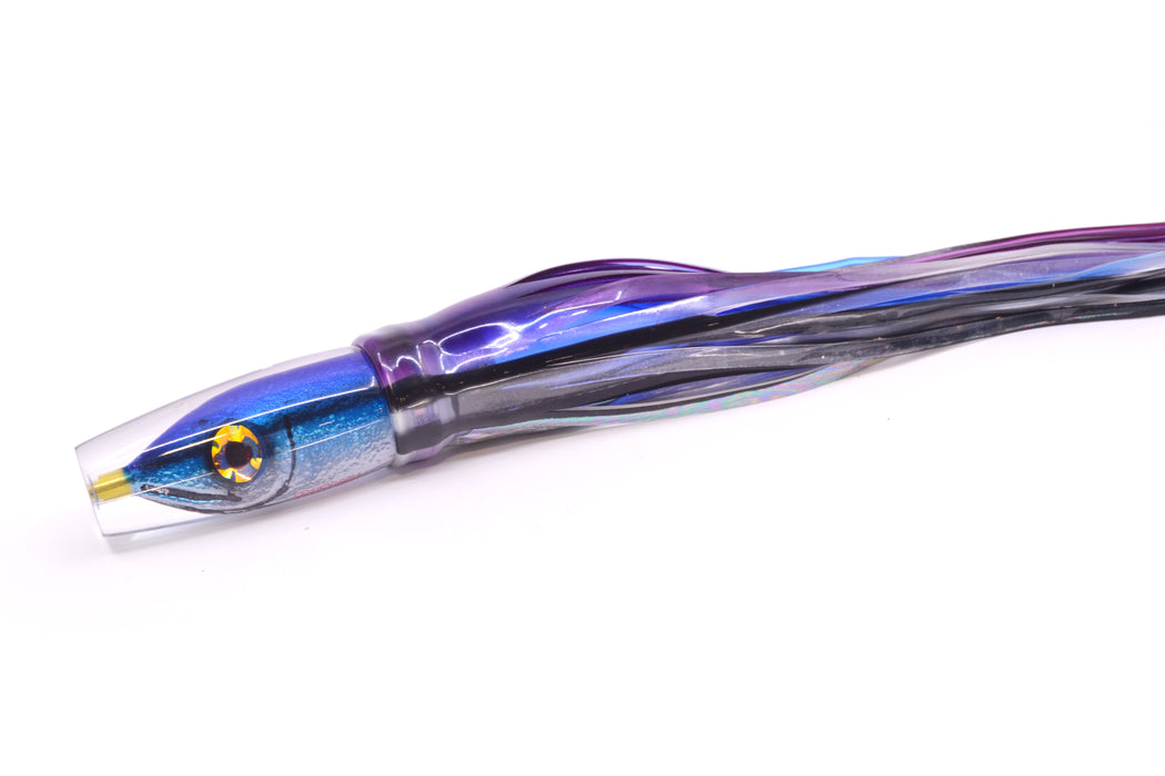 Tsutomu Lures "Hardline Aku" Fish Head Ali'i Invert 7" 5.7oz Skirted Skipjack
