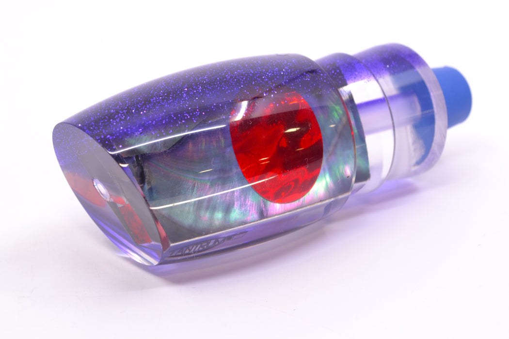 TANTRUM Lures Tahitian MOP Purple Back Red Eyes Large Bandit 12" 5.6oz GZE