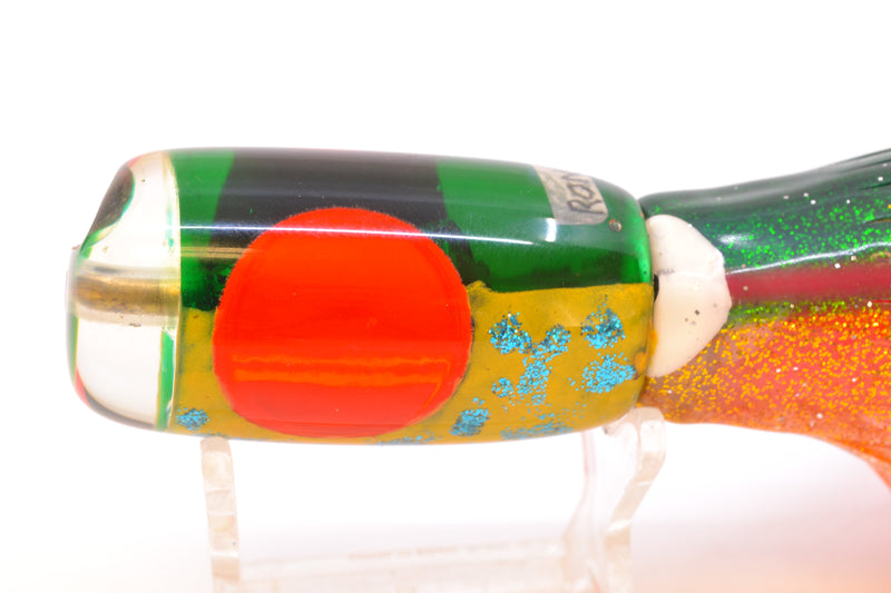 Ronald Hinchcliff RARE Green-Gold Fat Boy 9" 3.7oz Skirted Green-Gold/Pink New Pre-Owned