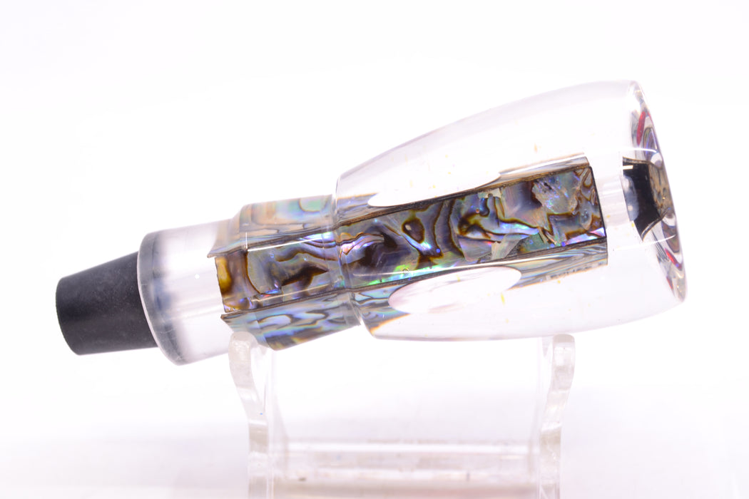 Bonze Lures Paua Shell Red Eyes D Shackle 9" 1.7oz