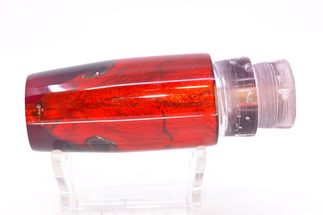 Ali'i Kai Lures Red Opelu Black-Red Back Small Hard Head 9" 2.2oz GZE