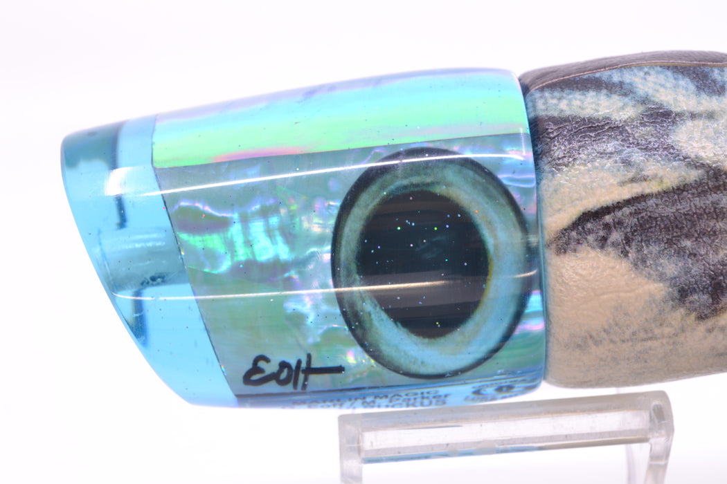 Marlin Magic Ice Blue Awabi Taxi Eyes Ruckus 12" 9oz ALV Vinyl Blue Mackerel