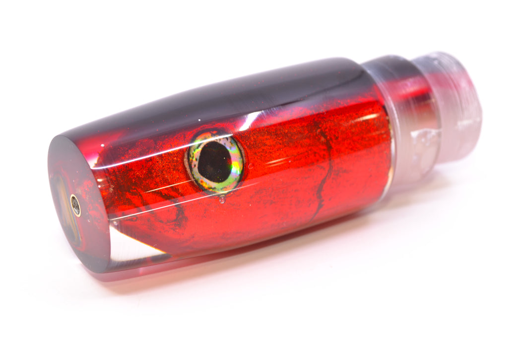 Ali'i Kai Lures Red Opelu Black-Red Back Small Hard Head 9" 2.2oz GZE