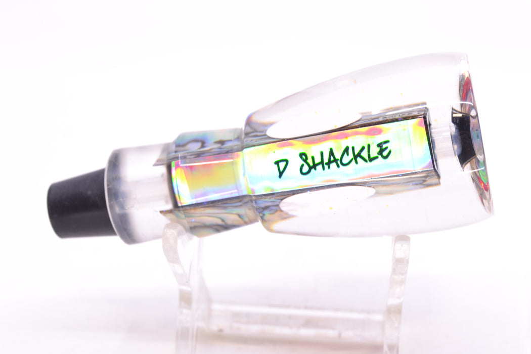 Bonze Lures Paua Shell Red Eyes D Shackle 9" 1.7oz
