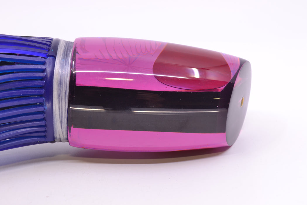 Koya/Grander Marlin Tackle Collab Purple Starburst Large Poi Dog + D-Flap Teaser Combo