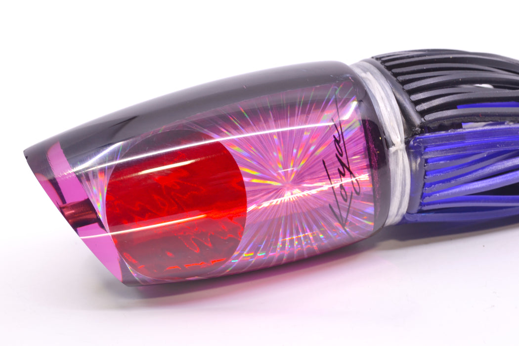 Koya/Grander Marlin Tackle Collab Purple Starburst Large Poi Dog + D-Flap Teaser Combo