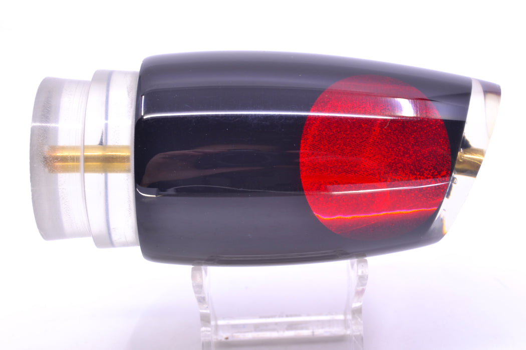 Koya Lures Black Pearl Red Eyes Large Poi Dog 16" 12oz *NOSE CRACK*