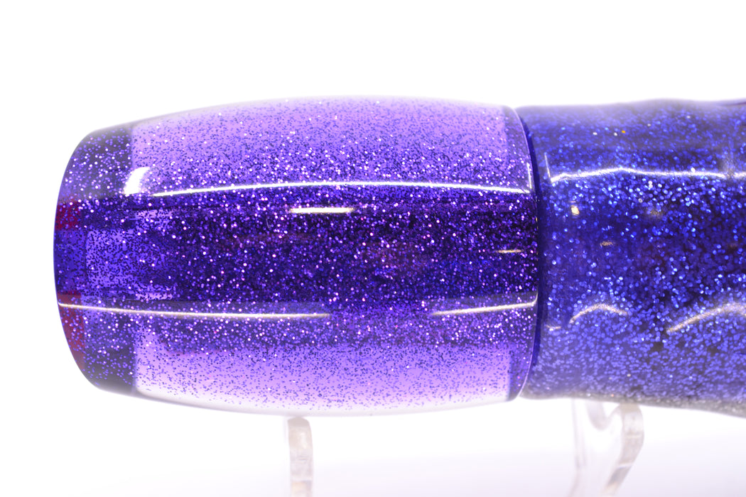 TANTRUM Lures Tahitian MOP Purple Back Large Bandit 12" 10oz Skirted Purple-Silver GZE