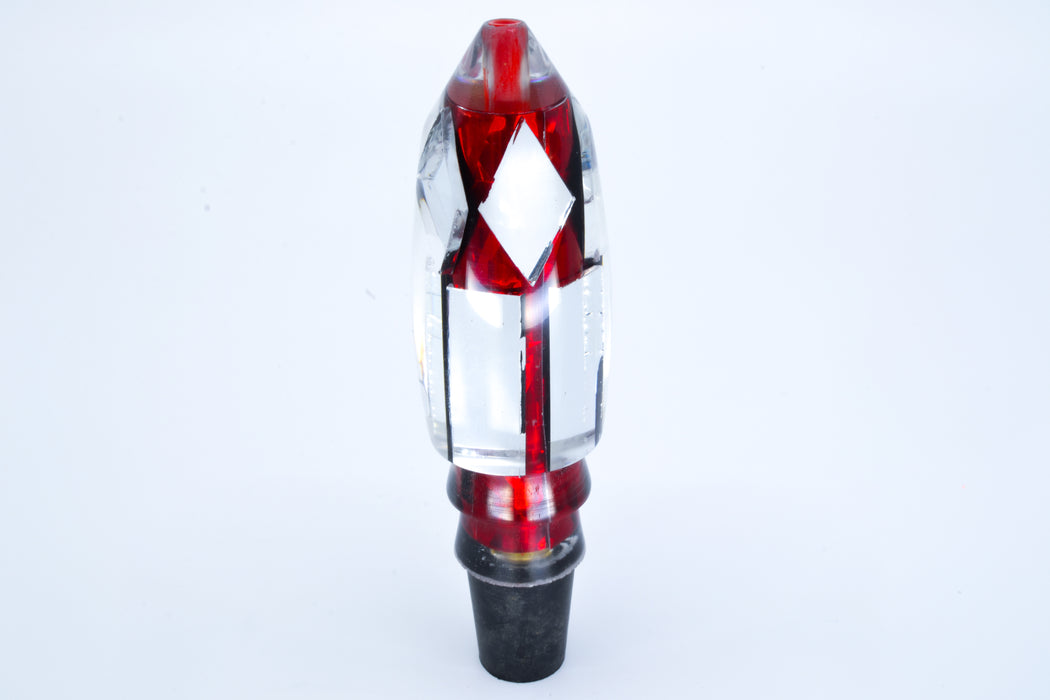 Aloha Lures Clear Mirrored Red Rainbow Deep Six 9" 4.7oz