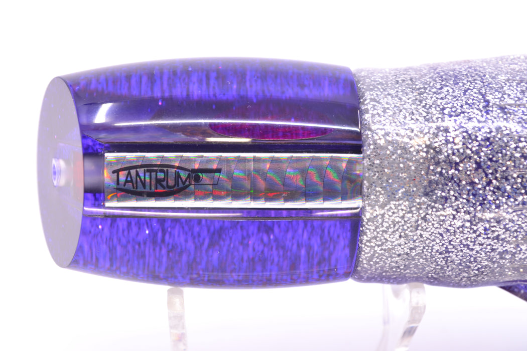 TANTRUM Lures Tahitian MOP Purple Back Large Bandit 12" 10oz Skirted Purple-Silver GZE