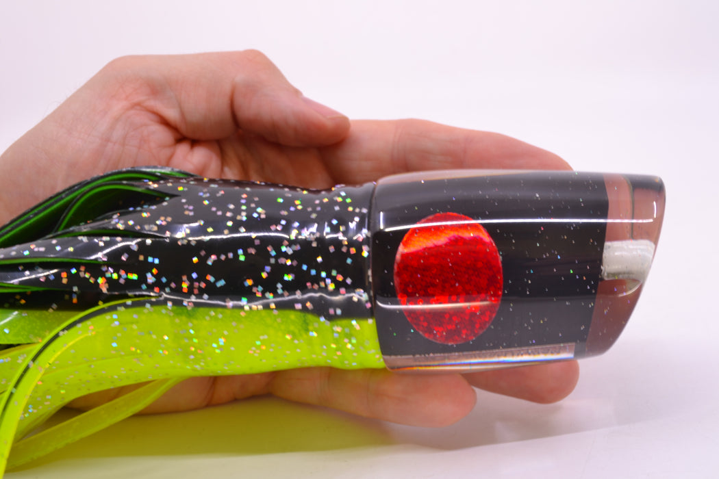 Marlin Magic Black Pearl Red Eyes Ruckus 12" 11oz Skirted Magic Johnson