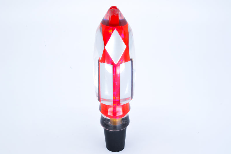 Aloha Lures Clear Mirrored Pink Rainbow Deep Six 9" 4.7oz