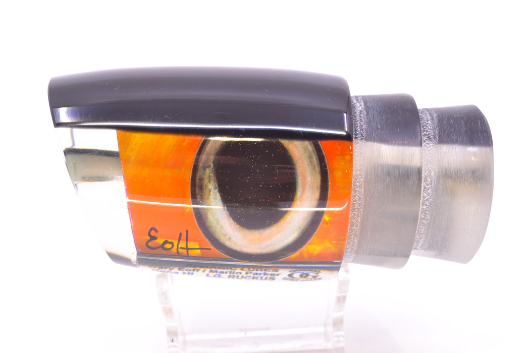 Marlin Magic Orange MOP Black Back Taxi Eyes Large Ruckus 14" 8.6oz