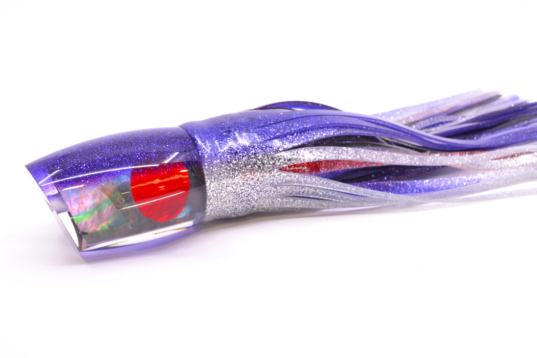 TANTRUM Lures Tahitian MOP Purple Back Large Bandit 12" 10oz Skirted Purple-Silver GZE