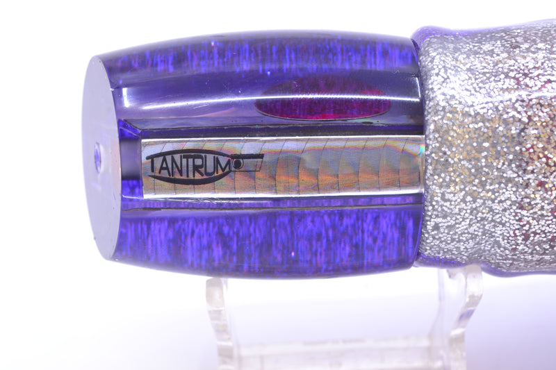 TANTRUM Lures Tahitian MOP Purple Back Large Bandit 12" 10oz Skirted Purple-Silver