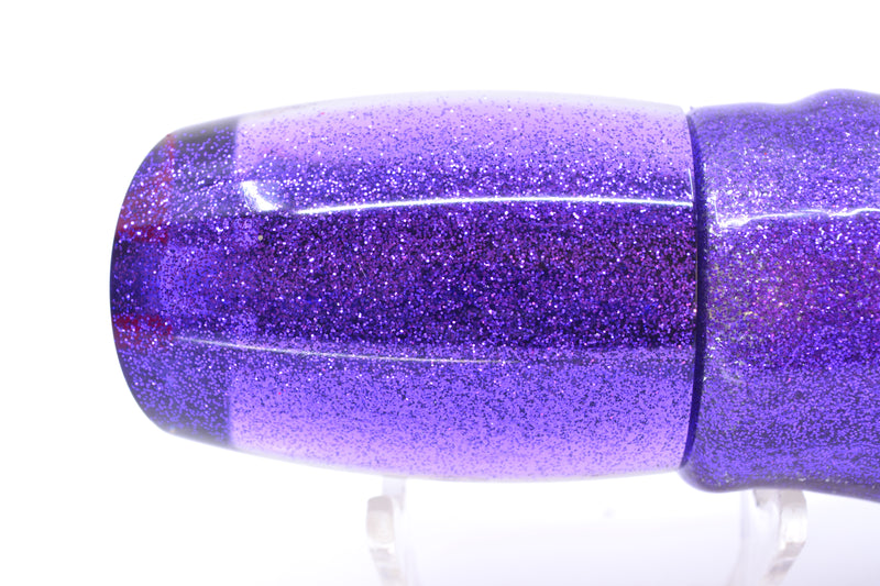 TANTRUM Lures Tahitian MOP Purple Back Large Bandit 12" 10oz Skirted Purple-Silver