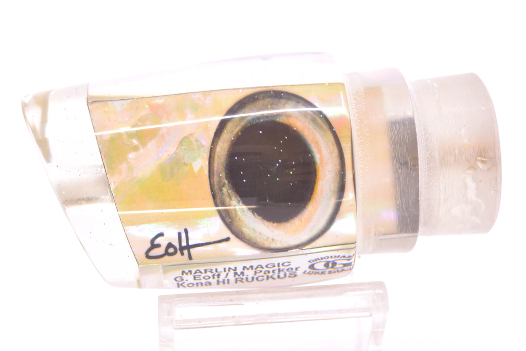 Marlin Magic Lures White Awabi Taxi Eyes Ruckus 12" 7.2oz