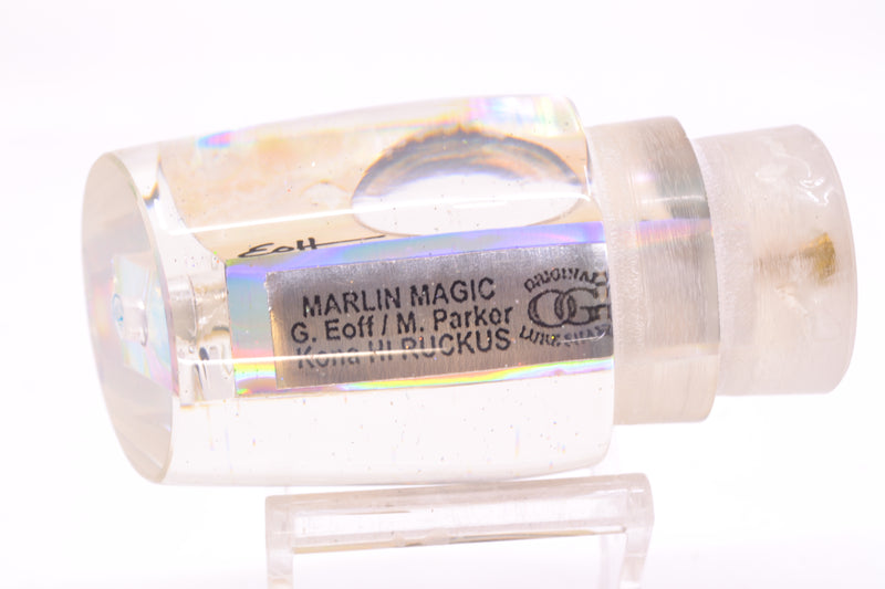 Marlin Magic Lures White Awabi Taxi Eyes Ruckus 12" 7.2oz