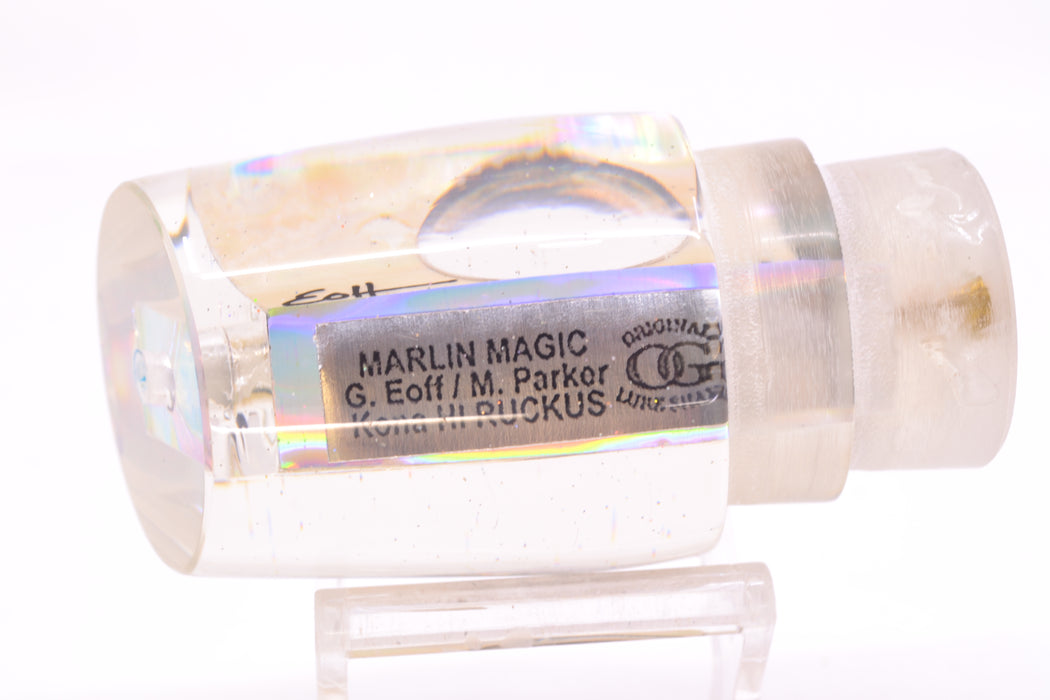 Marlin Magic Lures White Awabi Taxi Eyes Ruckus 12" 7.2oz