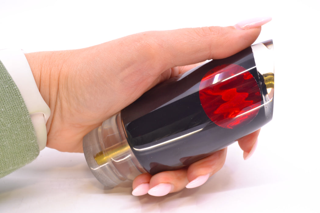 Koya Lures Black Pearl Red Eyes Medium Poi Dog 14" 7.5oz