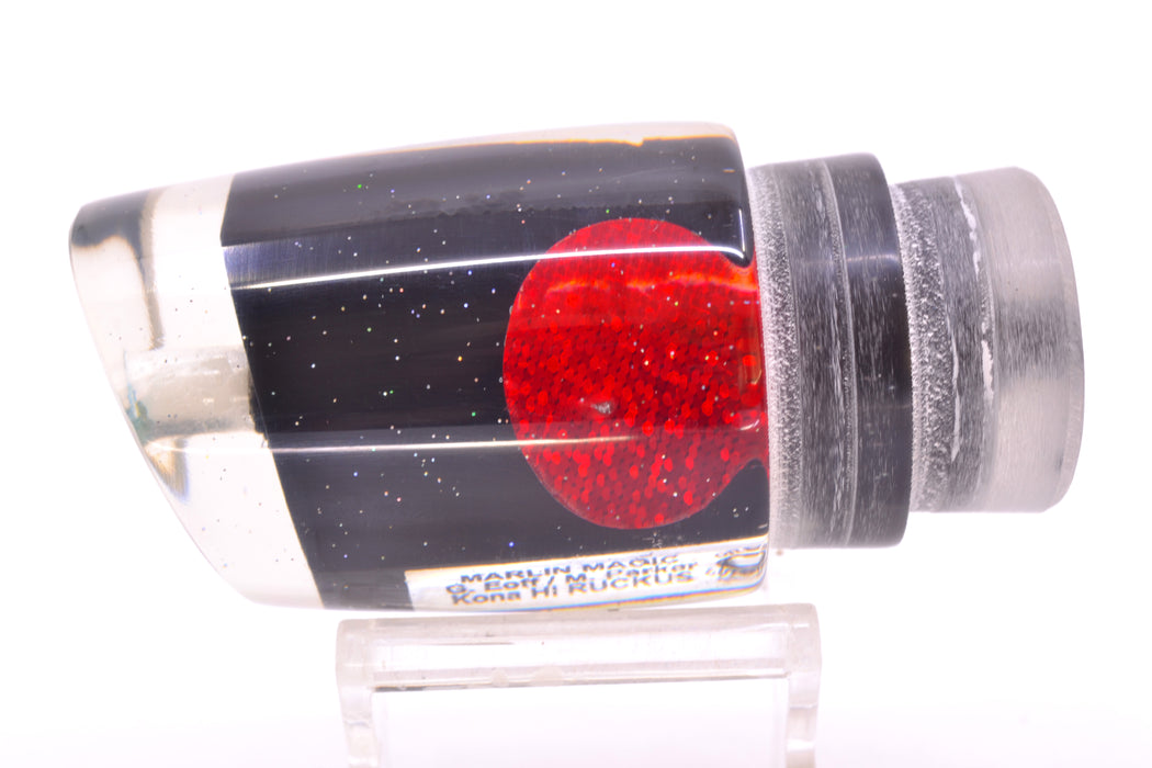 Marlin Magic Lures Black Pearl Red Eyes Ruckus 12" 7.2oz