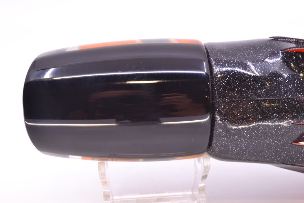 Marlin Magic Orange MOP Black Back Taxi Eyes Large Ruckus 14" 13oz Vinyl Black