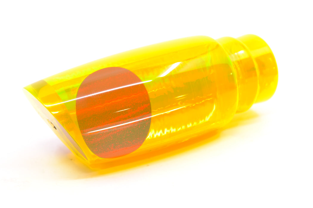 Koya Lures Chartreuse Rainbow Red Eyes Medium Poi Dog 14" 7.5oz