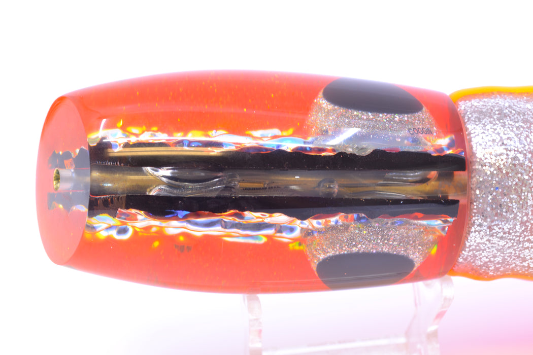 Coggin Lures Pink Dichro Pink-Yellow Back Maui Plunger 14" 13oz Skirted *The People's Pick*