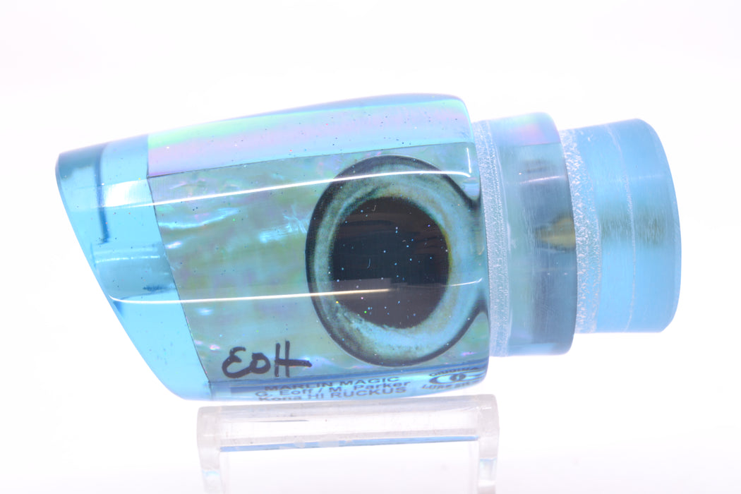 Marlin Magic Lures Ice Blue Awabi Taxi Eyes Ruckus 12" 7.2oz
