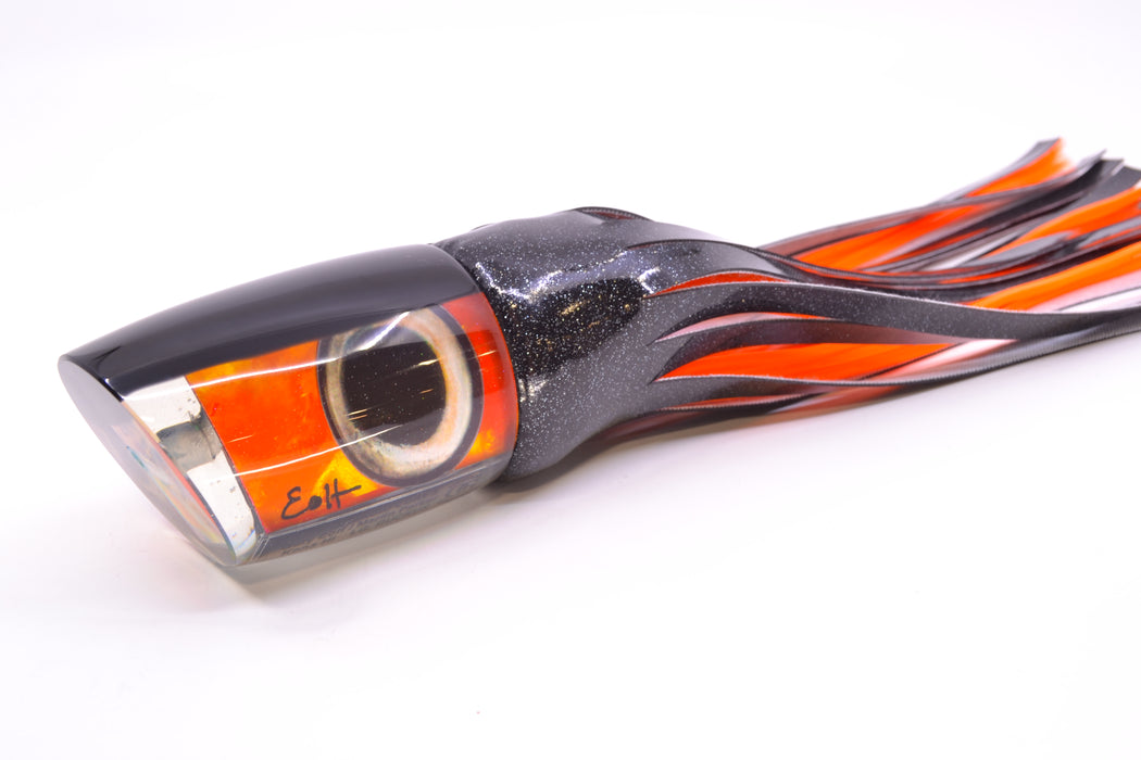 Marlin Magic Orange MOP Black Back Taxi Eyes Large Ruckus 14" 13oz Vinyl Black
