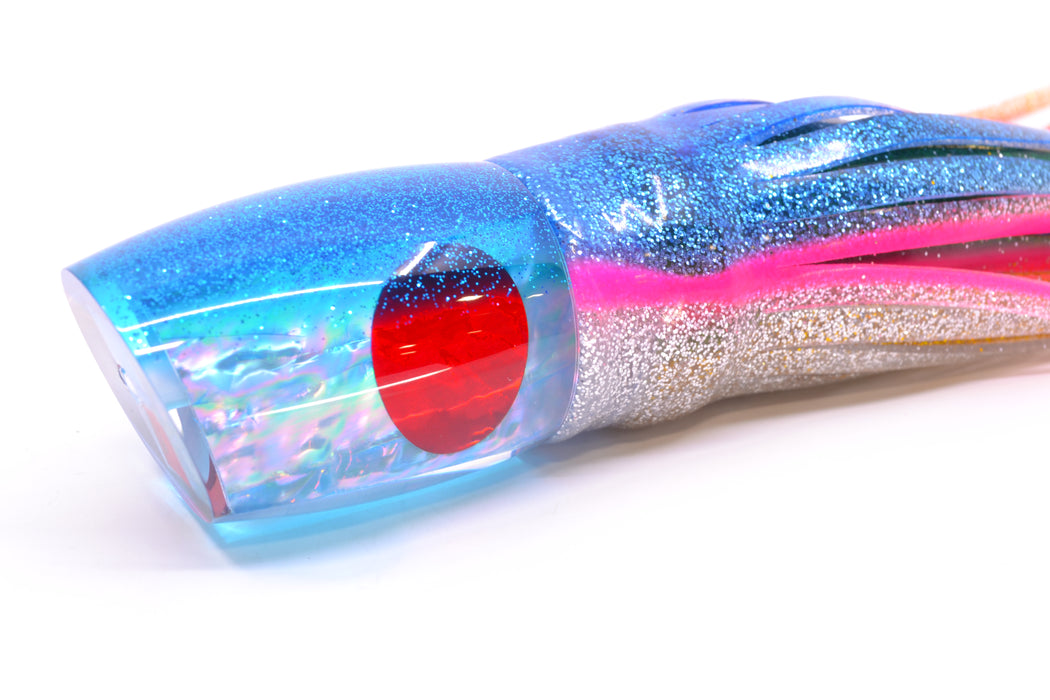 TANTRUM Lures Blue Awabi Blue Back Large Bandit 12" 10oz Skirted Blue-Pink Line-Silver GZE