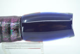 Coggin Lures Dichro Purple Back 4-Hole Kilauea Tado Scoop 9" 6oz Skirted Purple-Silver