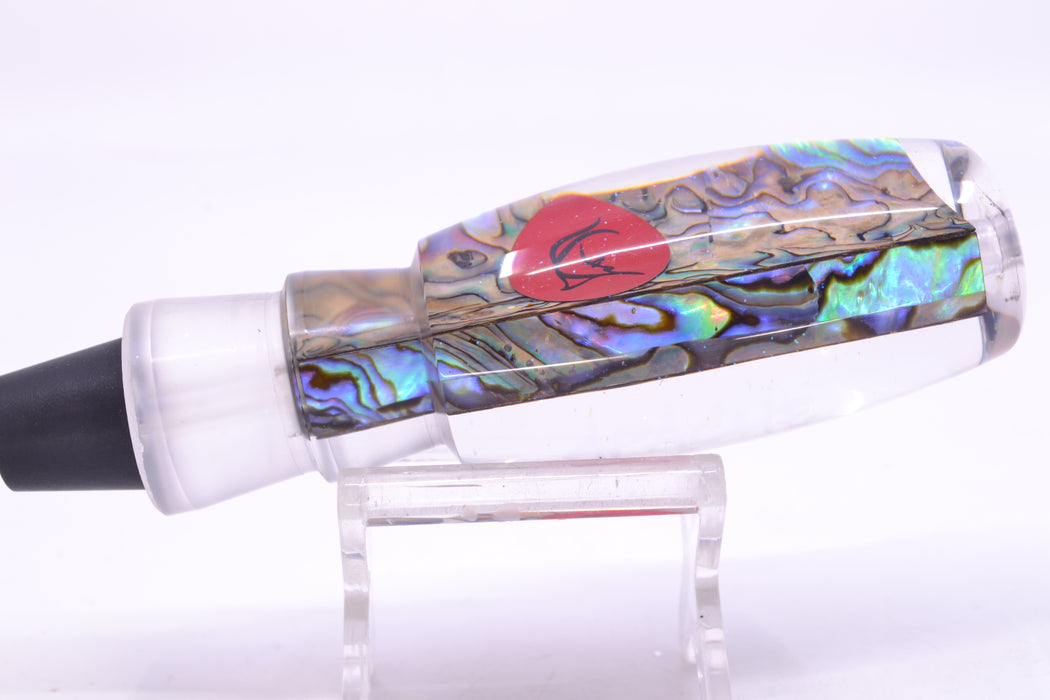 Bonze Lures Paua Shell Red Eyes Apache 9" 3oz