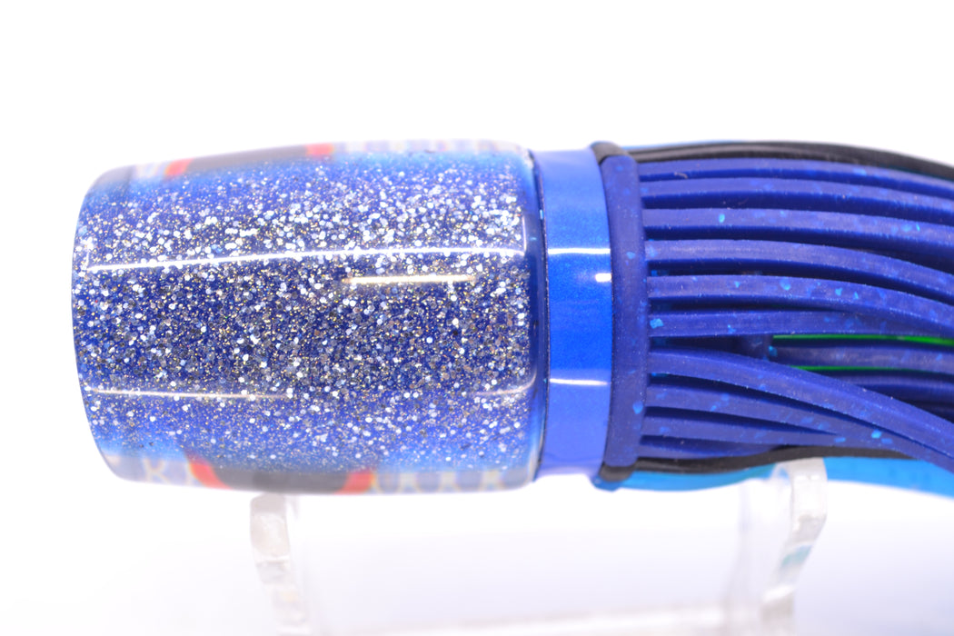 Amaral Lures Silver Pearl Rainbow Scale Blue Back Krait 10" 3.5oz