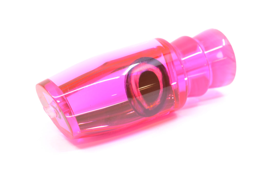 Moyes Lures Pink Mirrored Taxi Eyes Small Plunger 9" 3oz