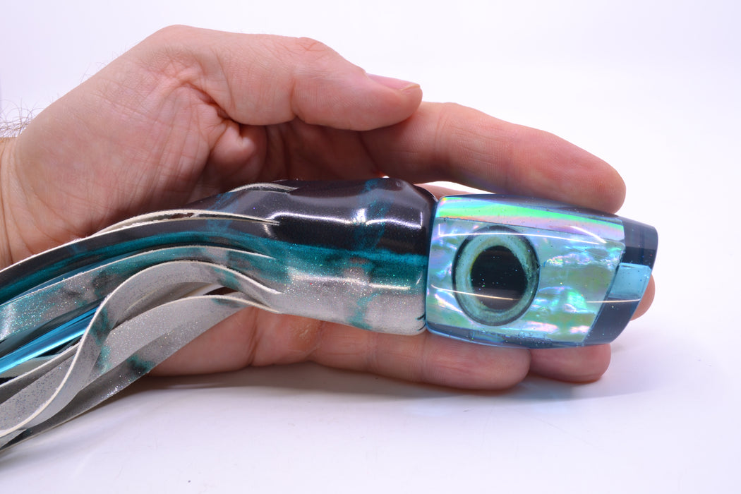 Marlin Magic Ice Blue Awabi Taxi Eyes Baby Ruckus 10" 6.3oz FT Vinyl Blue Drip