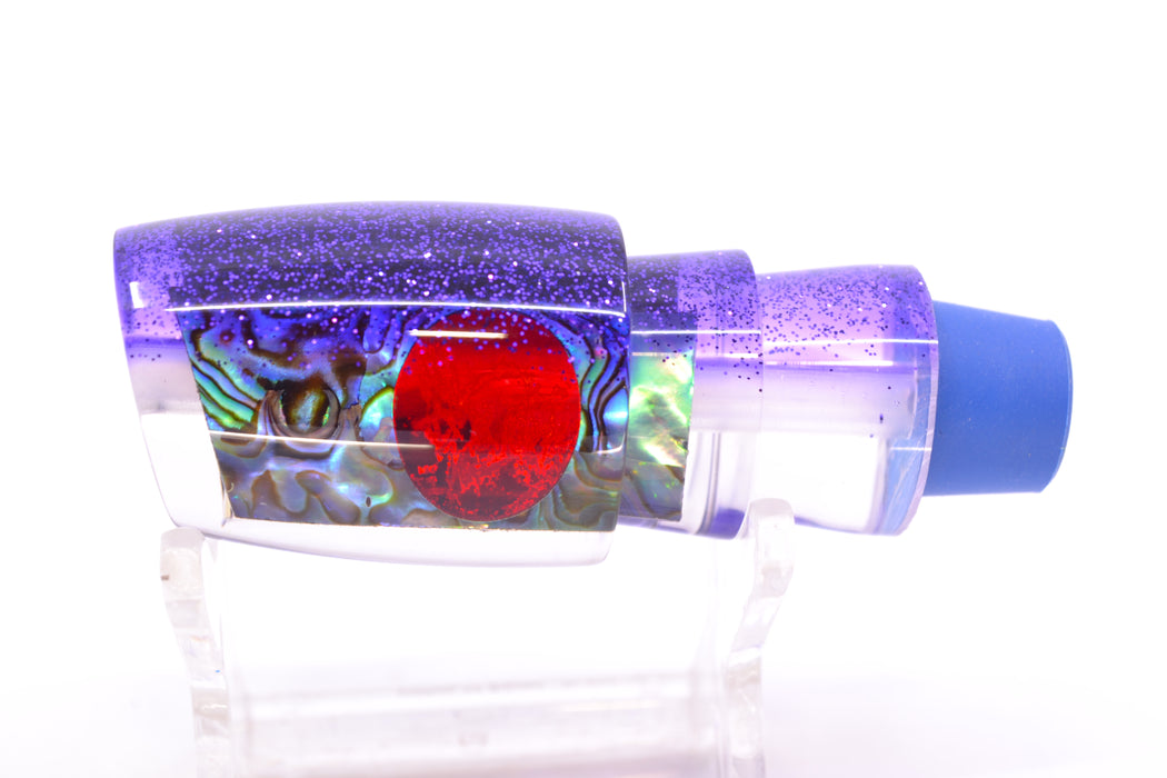 TANTRUM Lures Paua Shell Purple Back Red Eyes Small Bandit 7" 1.5oz