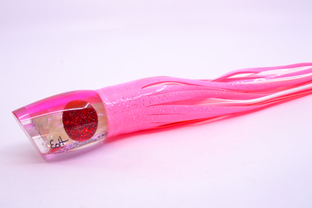Marlin Magic White Awabi Pink Back Red Eyes Baby Ruckus 10" 6.5oz Skirted Pink/White