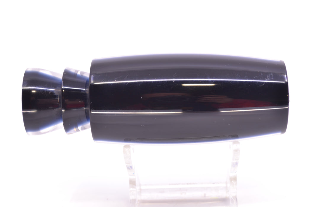 Moyes Lures Blue-Green Oil Slick Black Back Taxi Eyes Large Shotgun 12" 4.7oz