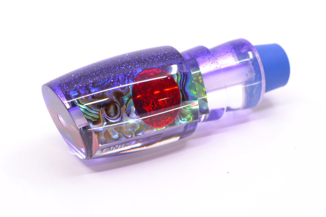 TANTRUM Lures Paua Shell Purple Back Red Eyes Small Bandit 7" 1.5oz