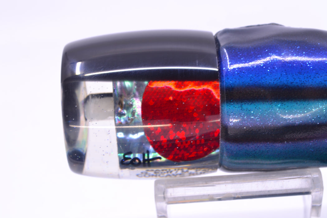 Marlin Magic Blue-Purple Abalone Black Back Concave Ruckus 12" 6.8oz FT Vinyl Skipjack