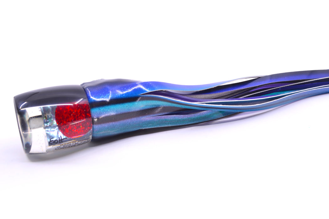 Marlin Magic Blue-Purple Abalone Black Back Concave Ruckus 12" 6.8oz FT Vinyl Skipjack
