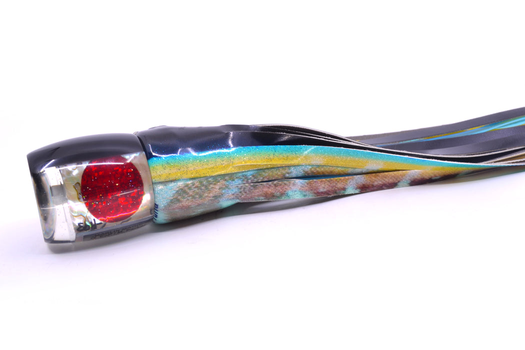 Marlin Magic White Abalone Black Back Concave Ruckus 12" 6.8oz FT Vinyl Yellowfin Tuna